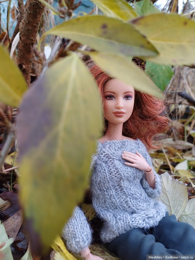 Челлендж "Поймай осень за хвост", или как я перефотографировала всех рыжих барби
