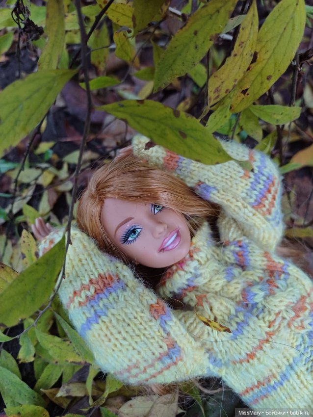 Челлендж "Поймай осень за хвост", или как я перефотографировала всех рыжих барби