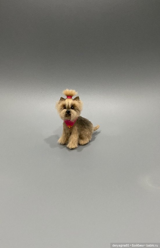 Йоркширский терьер — Валяные игрушки из шерсти: сухое валяние (фото 2)