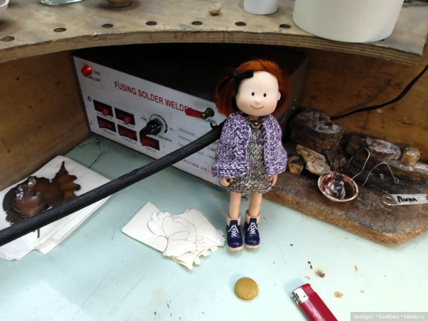 Мадлен в осени 2025 — Винтажные куклы ГДР (Немки): Бигги (фото 4)