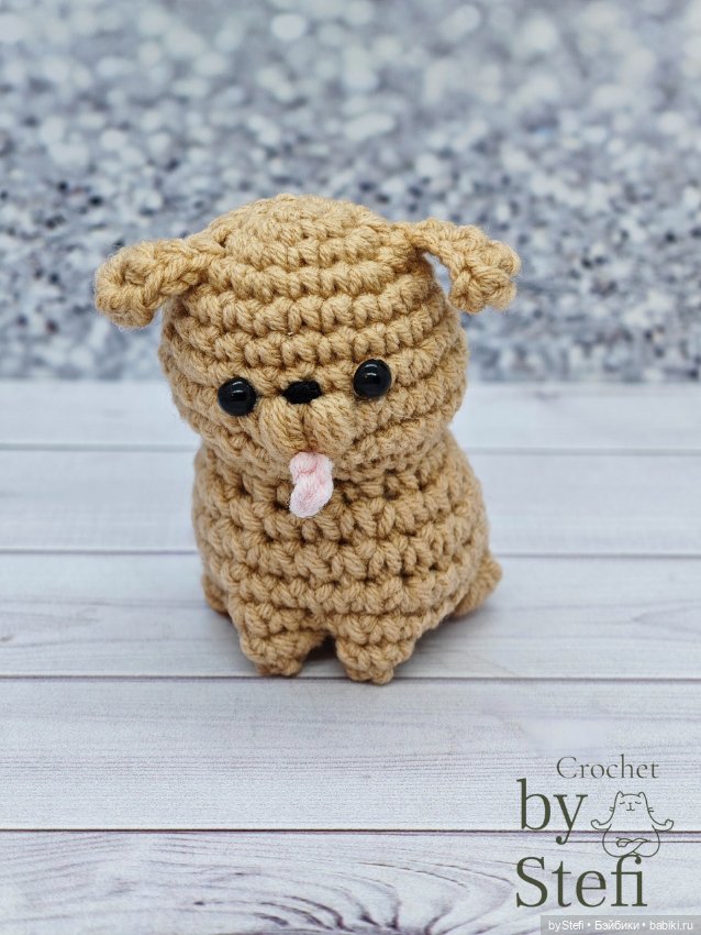 Собачка — Вязаные игрушки и амигуруми: крючком (фото 2)