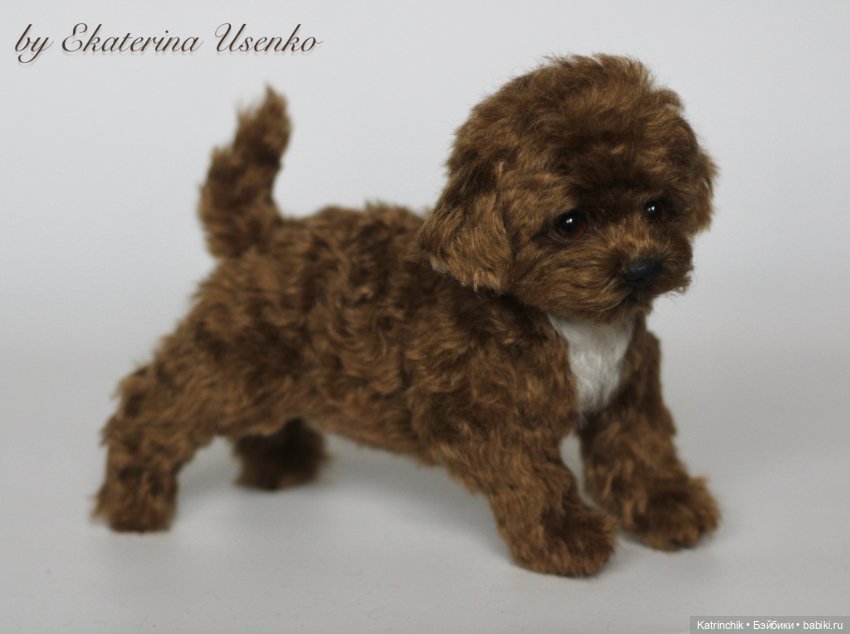 Щенок — Авторские мишки Тедди и друзья: фото (фото 9)