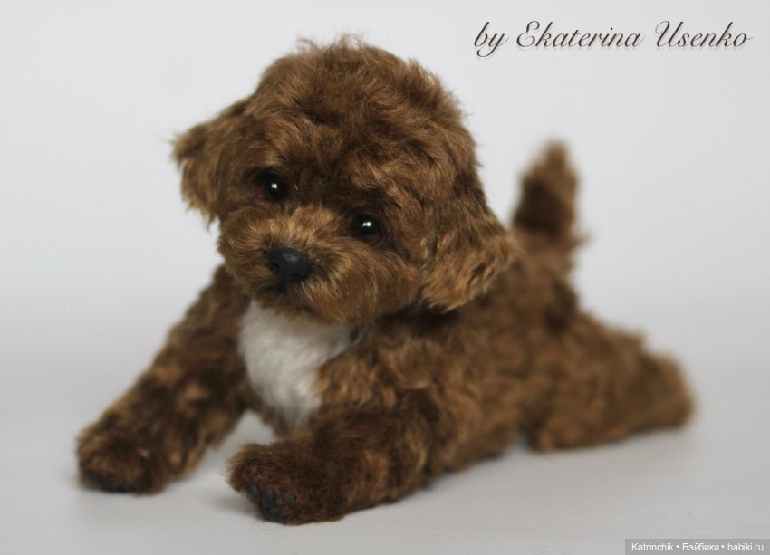 Щенок — Авторские мишки Тедди и друзья: фото (фото 7)