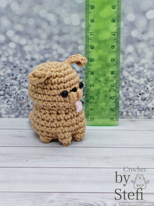 Собачка — Вязаные игрушки и амигуруми: крючком (фото 10)