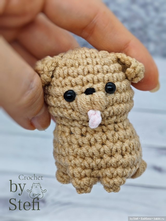 Собачка — Вязаные игрушки и амигуруми: крючком (фото 3)