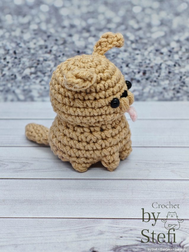Собачка — Вязаные игрушки и амигуруми: крючком (фото 4)