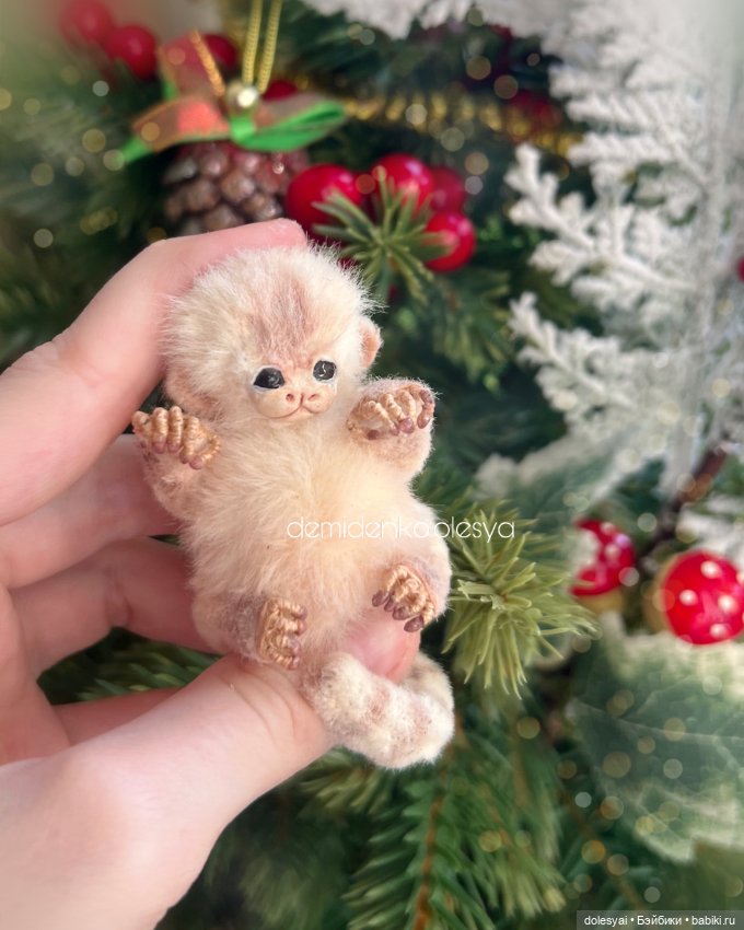 Обезьянка игрунка Мурзик 💝 (фото 2)