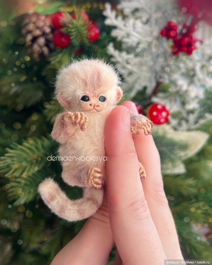 Обезьянка игрунка Мурзик 💝 (фото 4)