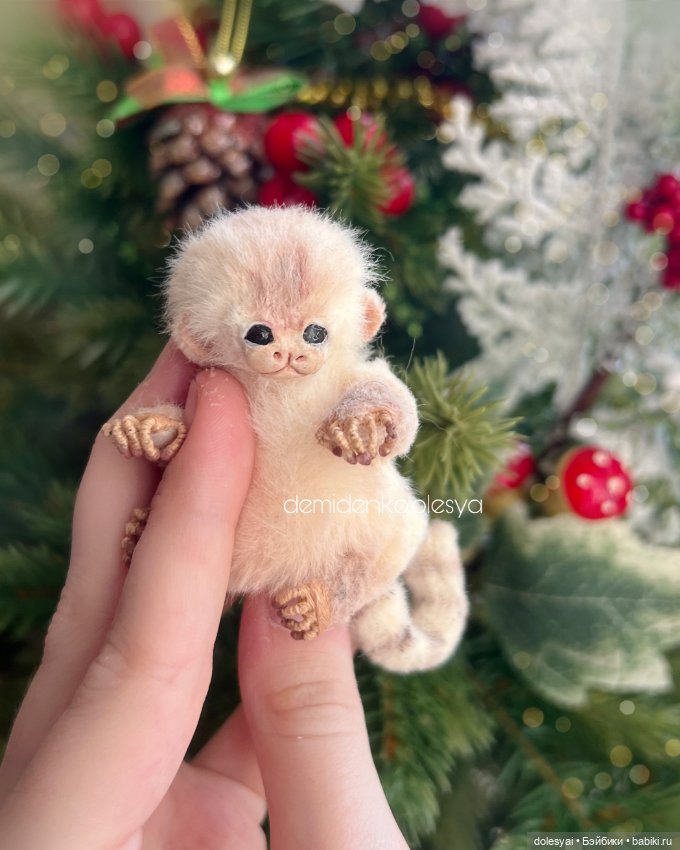 Обезьянка игрунка Мурзик 💝