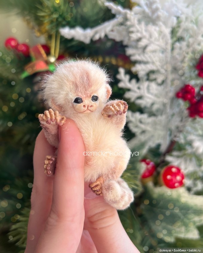 Обезьянка игрунка Мурзик 💝 (фото 3)