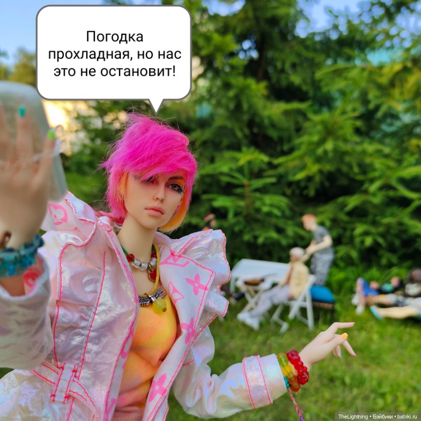 Пикник — Авторские куклы BJD (БЖД) у нас дома: фото