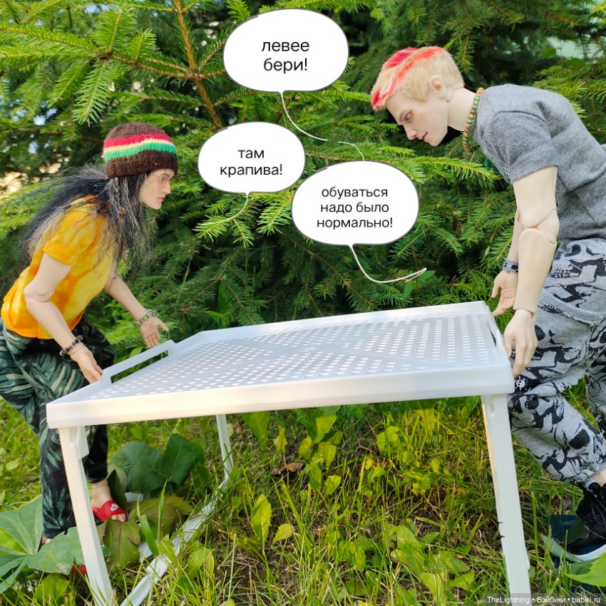 Пикник — Авторские куклы BJD (БЖД) у нас дома: фото (фото 2)