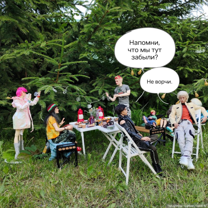 Пикник — Авторские куклы BJD (БЖД) у нас дома: фото (фото 4)