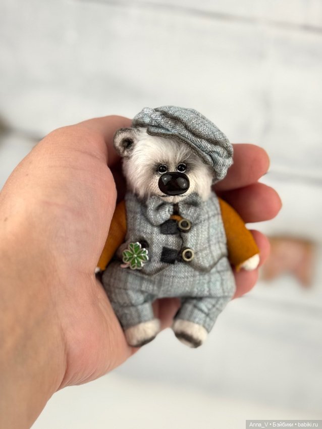 Тедди мишка Сеня — Авторские мишки Тедди и друзья: фото