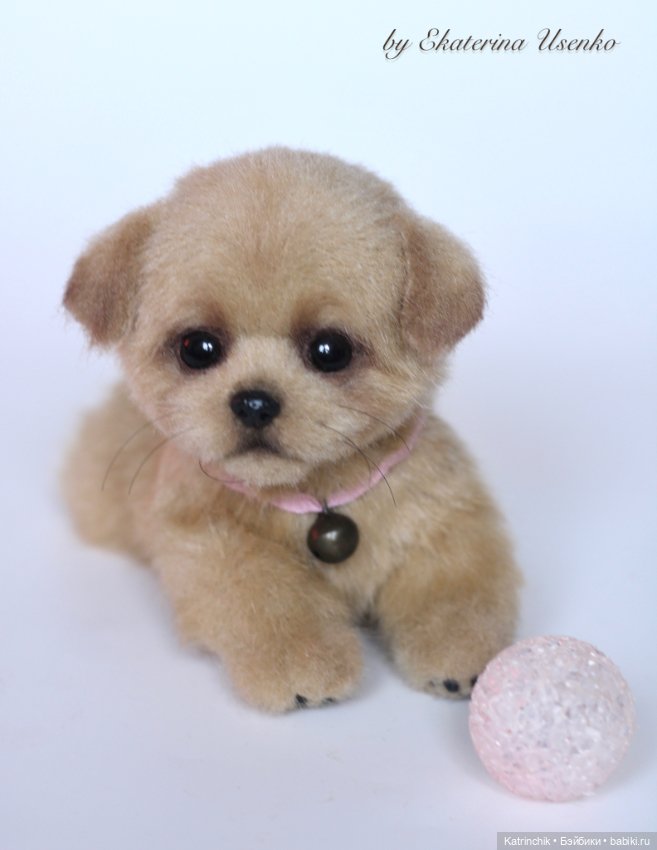 Мини щенок — Реалистичные игрушки и звери (Натюр): собаки (фото 5)