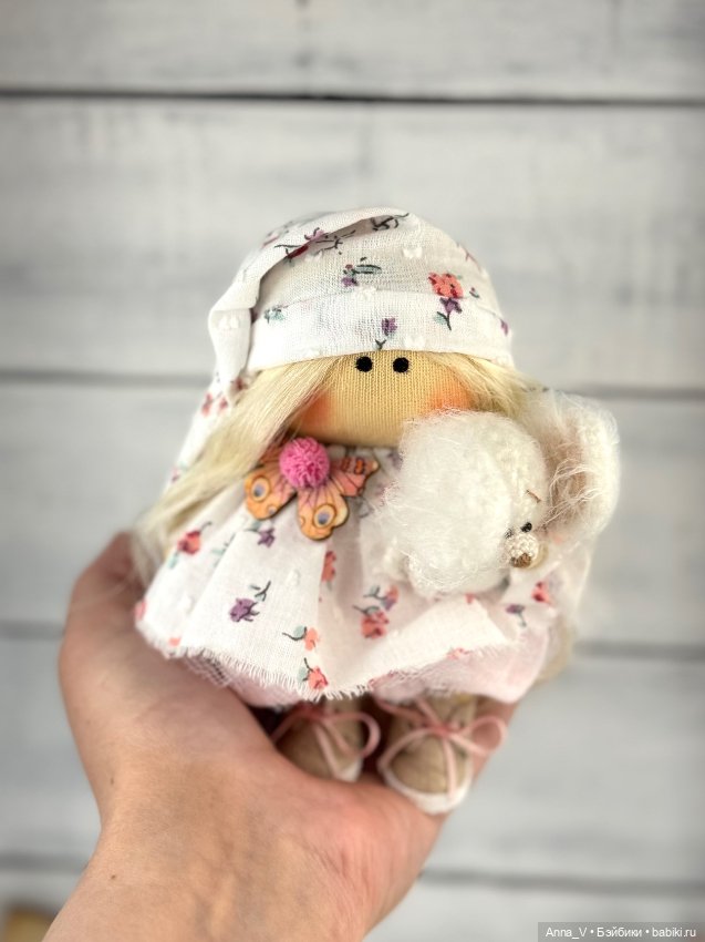 Куколка — Авторские миниатюрные куклы: лепка (фото 3)