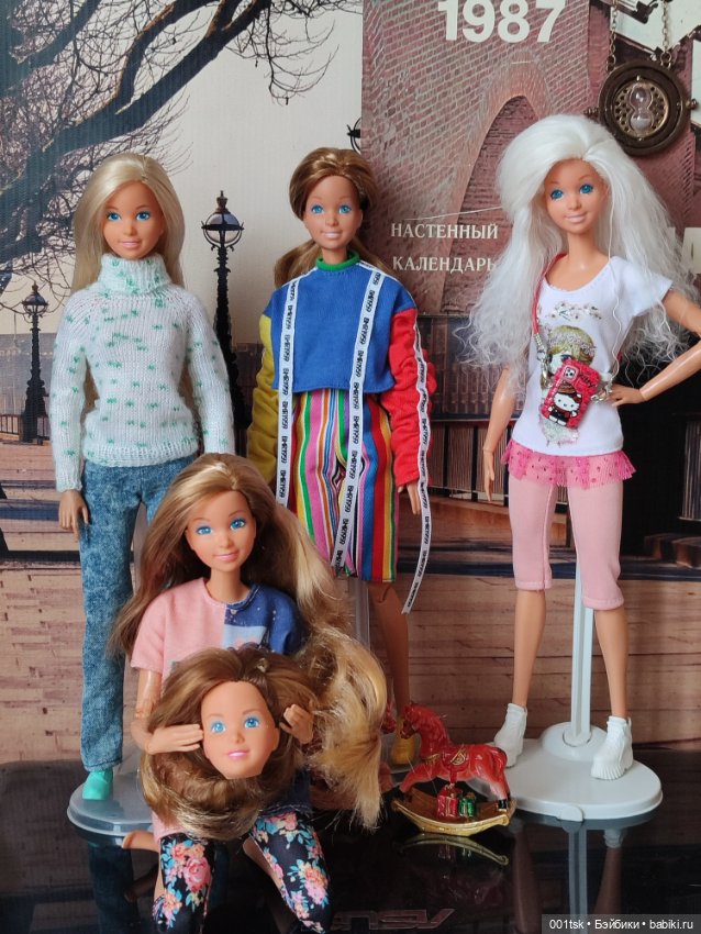 Моя мини коллекция Джаззи от Mattel