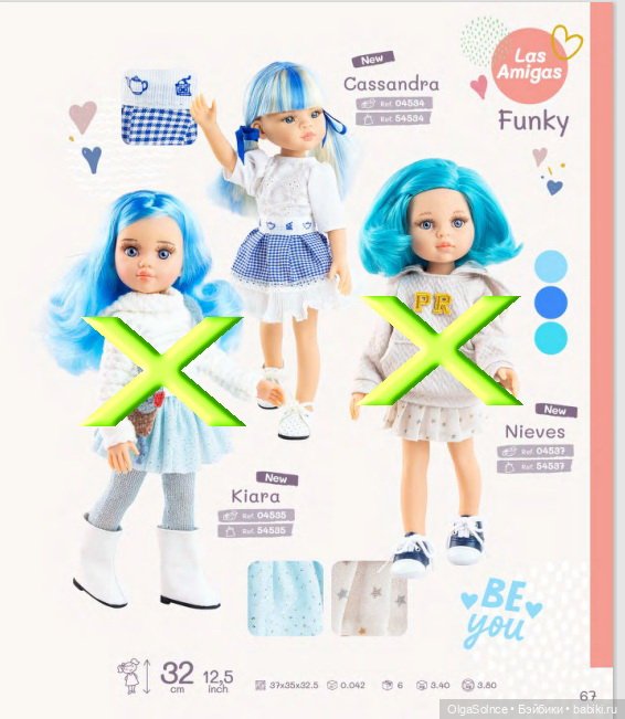 Куклы паола рейна, которые не будут выпускаться в 2026 году (либо сменят образ)