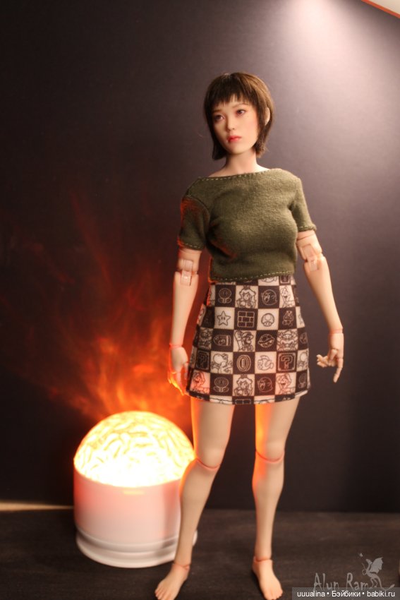 Экшен девушка на теле True1toys ec3027