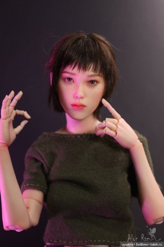 Экшен девушка на теле True1toys ec3027