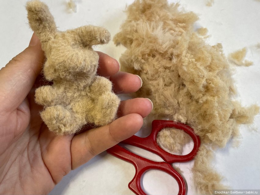 Зайка из пушистой проволоки (фото 2)