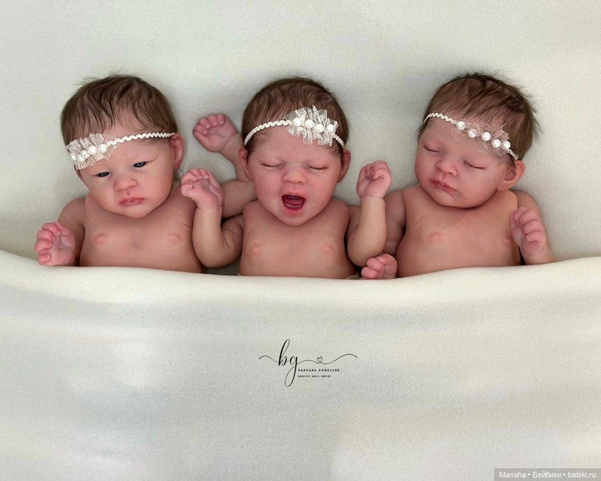 Aoi, Ren и Nagi скульптора AK Kitagawa, автор прототипа Barbara Gonzalez