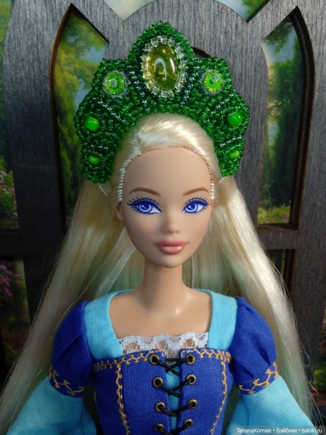 Ателье для кукол "Мышкин дом". Платье для принцессы (фото 4)