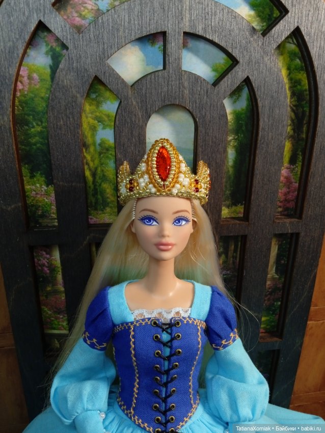 Ателье для кукол "Мышкин дом". Платье для принцессы