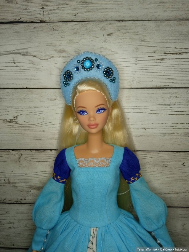 Ателье для кукол "Мышкин дом". Платье для принцессы