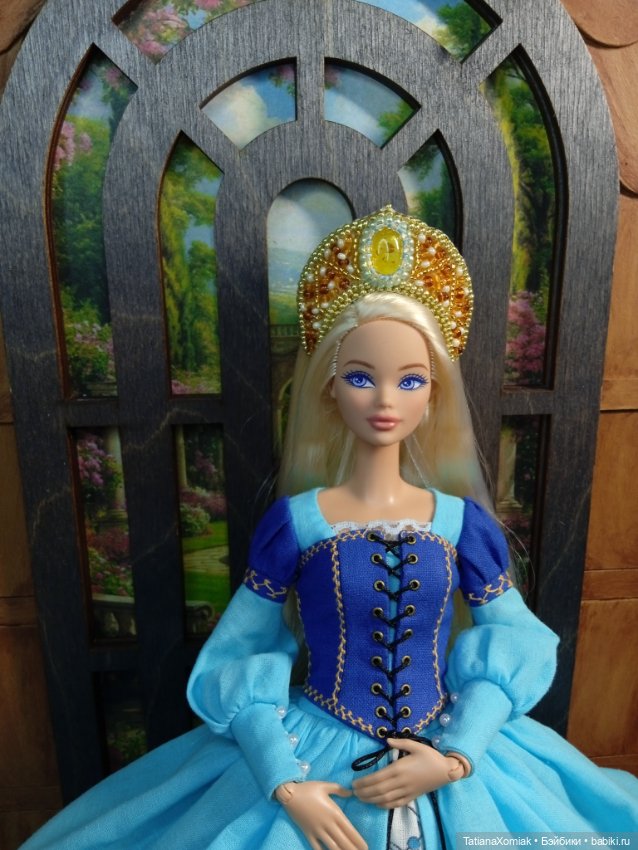 Ателье для кукол "Мышкин дом". Платье для принцессы
