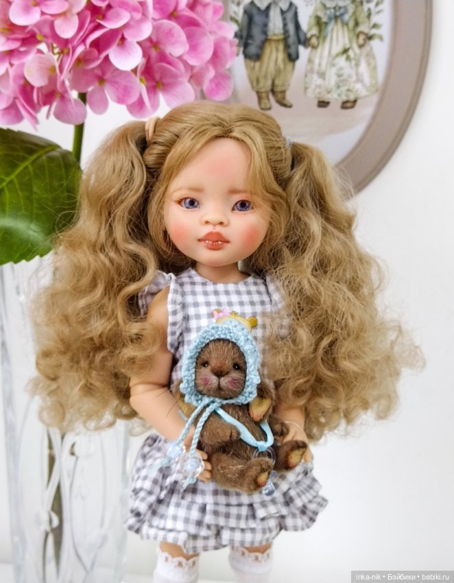 Куклы и зверики🐰🦝🐶🐘 — Авторские мишки Тедди и друзья: фото (фото 7)