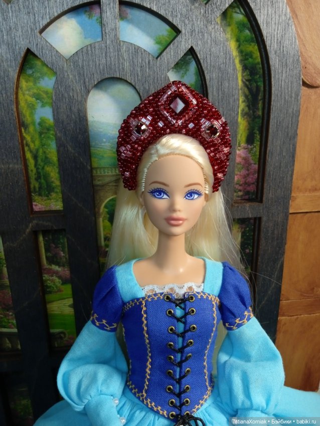 Ателье для кукол "Мышкин дом". Платье для принцессы (фото 6)