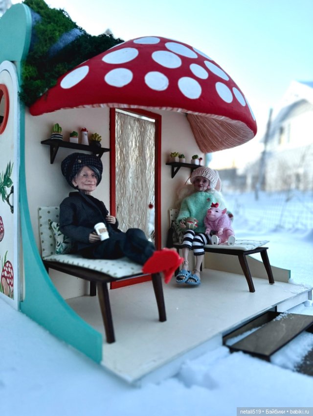 Домик 🍄 грибочек ) — Одежда и обувь для кукол BJD (БЖД): 1/3 (фото 10)