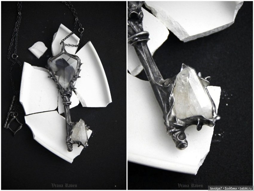 Ювелирные украшения - готика, окна, ключи, ноябрь (фото 10)
