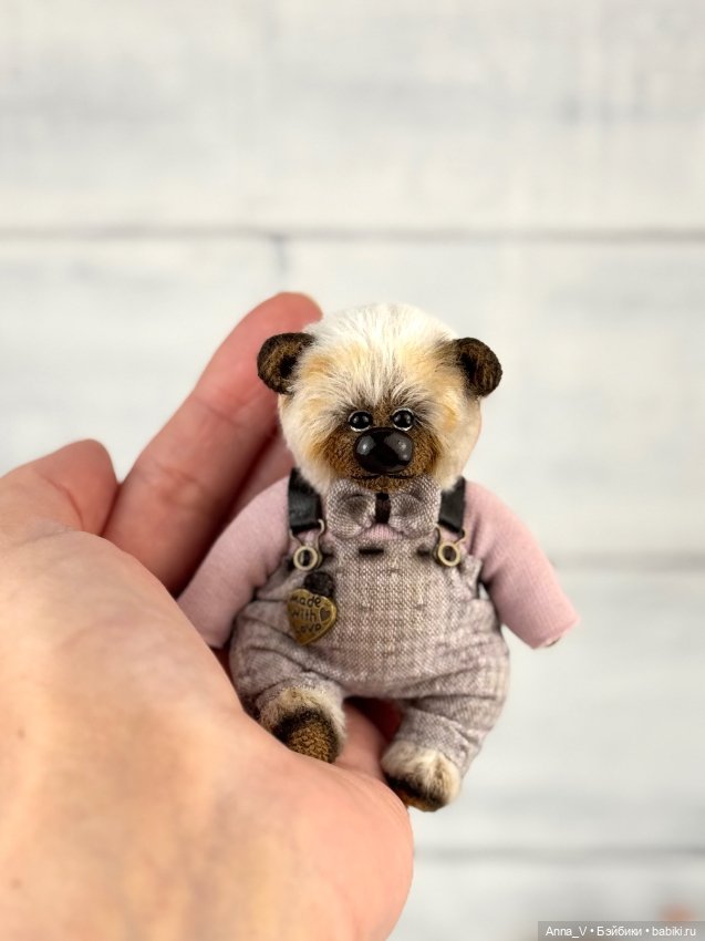 Тедди мишка Капитошка — Авторские мишки Тедди и друзья: фото (фото 3)