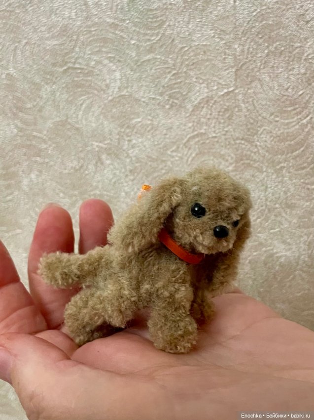 Моя новая собачка — Авторские игрушки из разных материалов: синельная проволока (фото 2)