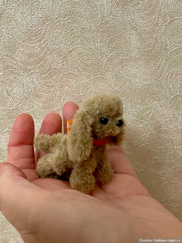 Моя новая собачка — Авторские игрушки из разных материалов: синельная проволока (фото 3)