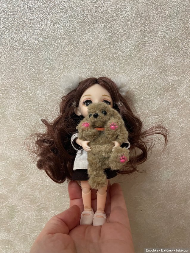 Моя новая собачка — Авторские игрушки из разных материалов: синельная проволока