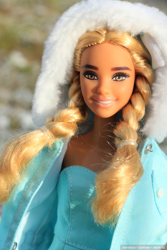 Первый снежок и моя Улыбашка 173 в новой курточке (фото 9)