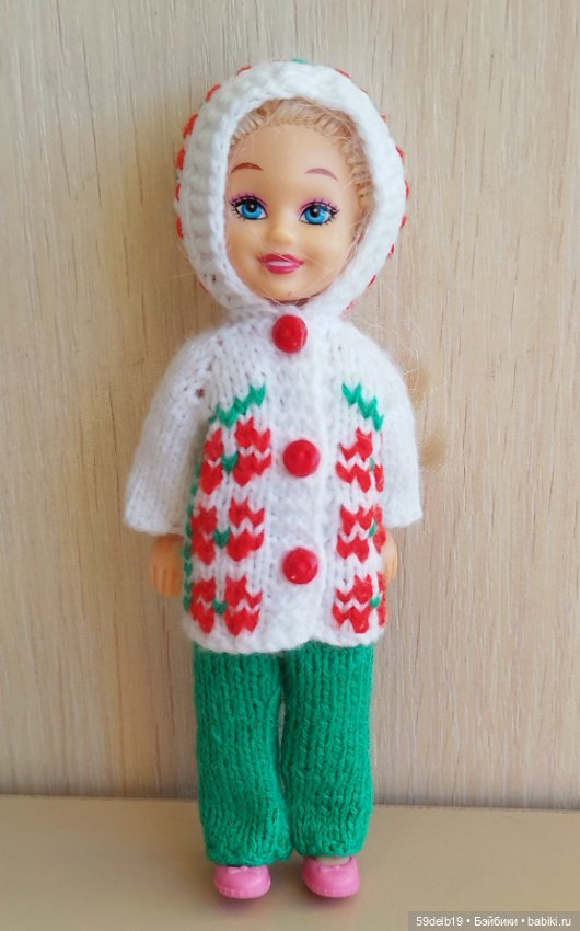 Новогодний костюм для малышки Келли 13 см (фото 2)