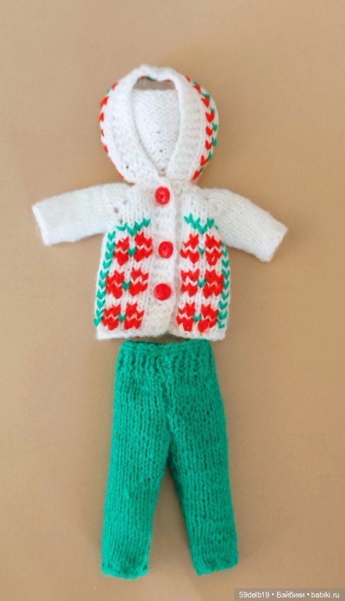 Новогодний костюм для малышки Келли 13 см