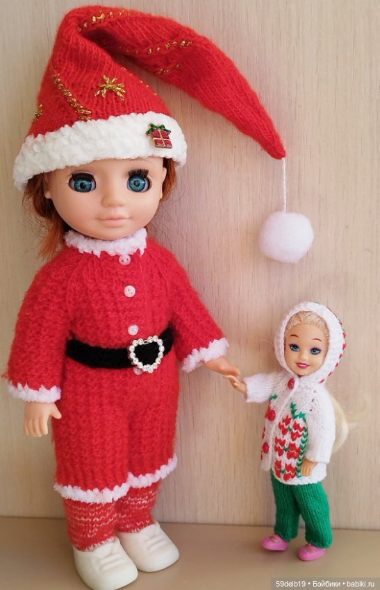 Новогодний костюм для малышки Келли 13 см