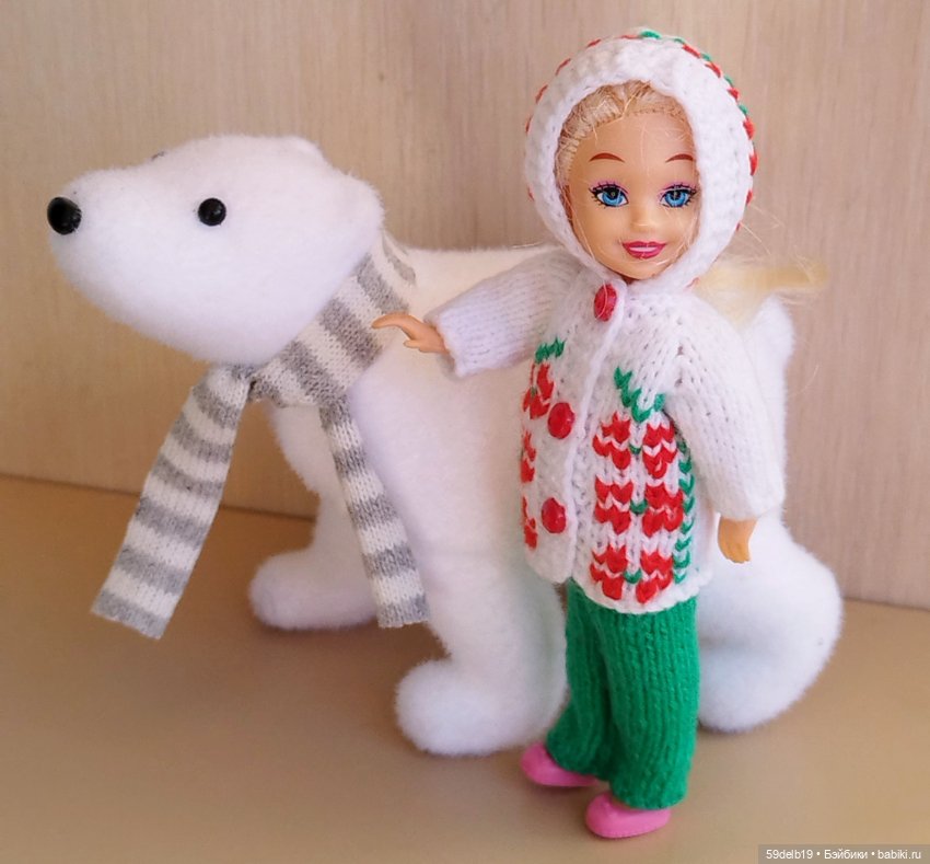 Новогодний костюм для малышки Келли 13 см (фото 9)