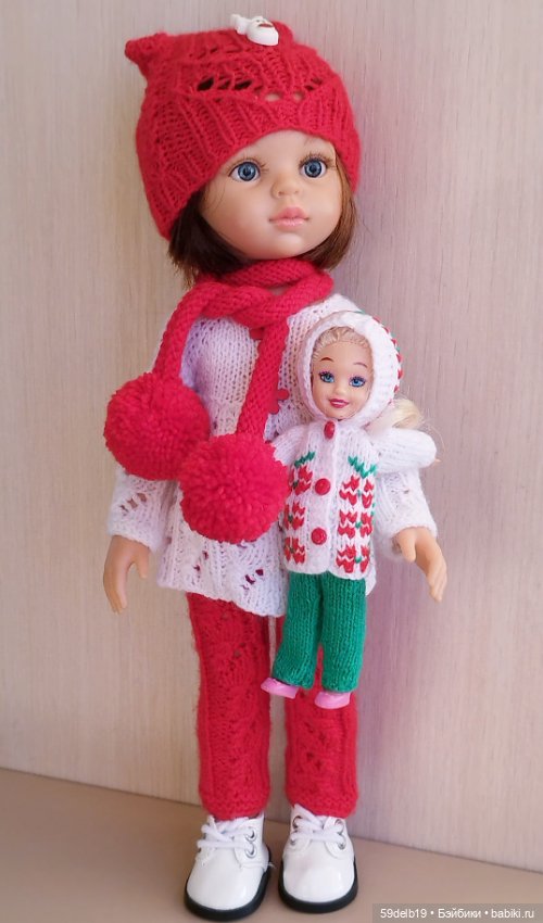 Новогодний костюм для малышки Келли 13 см