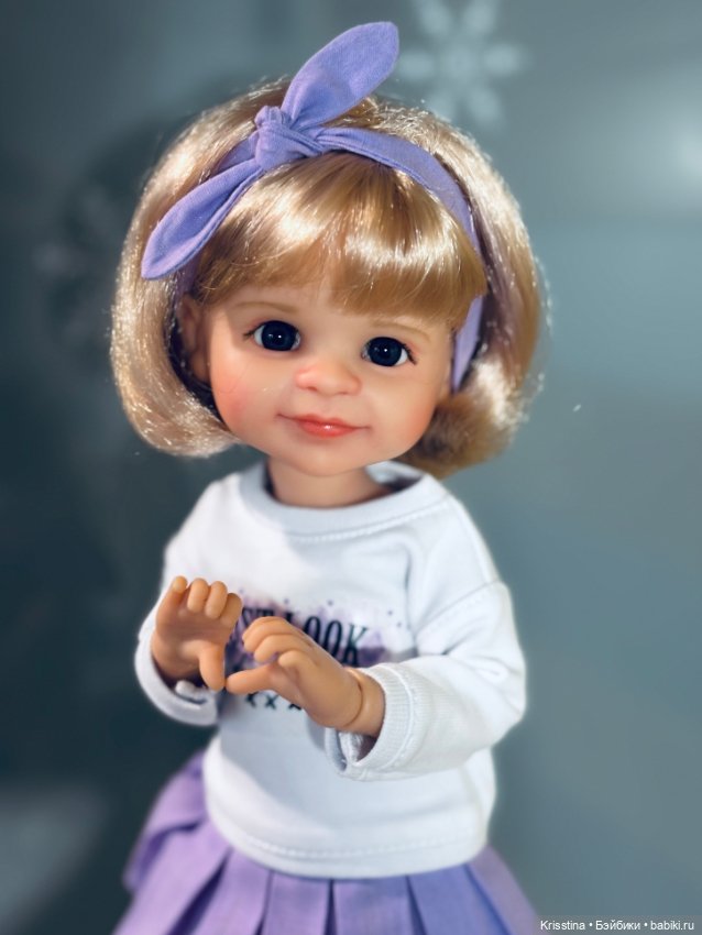 Девочка Лерочка ⭐️ — ООАК Paola Reina (Паола Рейна) и испанских кукол: перерисовка (фото 4)