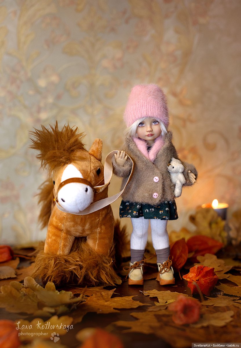Снежинка и Бутерброд — Домашние фото авторских кукол: личные коллекции