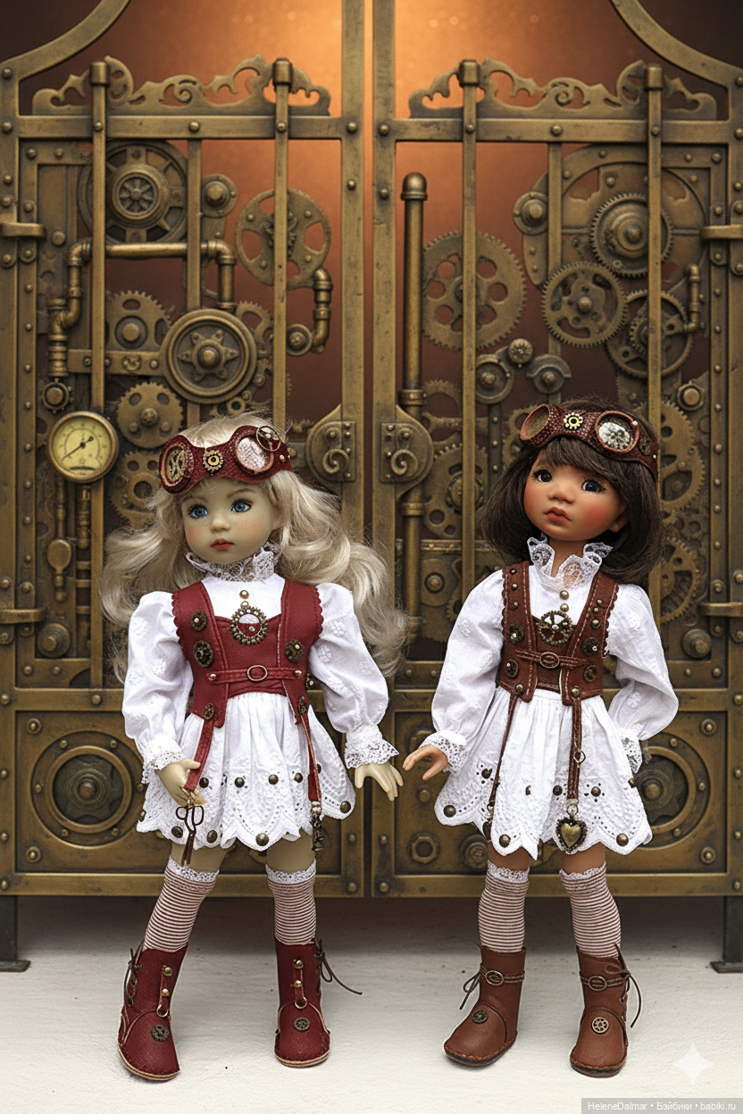 Коллекция стимпанк 20 шт — Одежда и обувь для кукол своими руками: фото (фото 4)