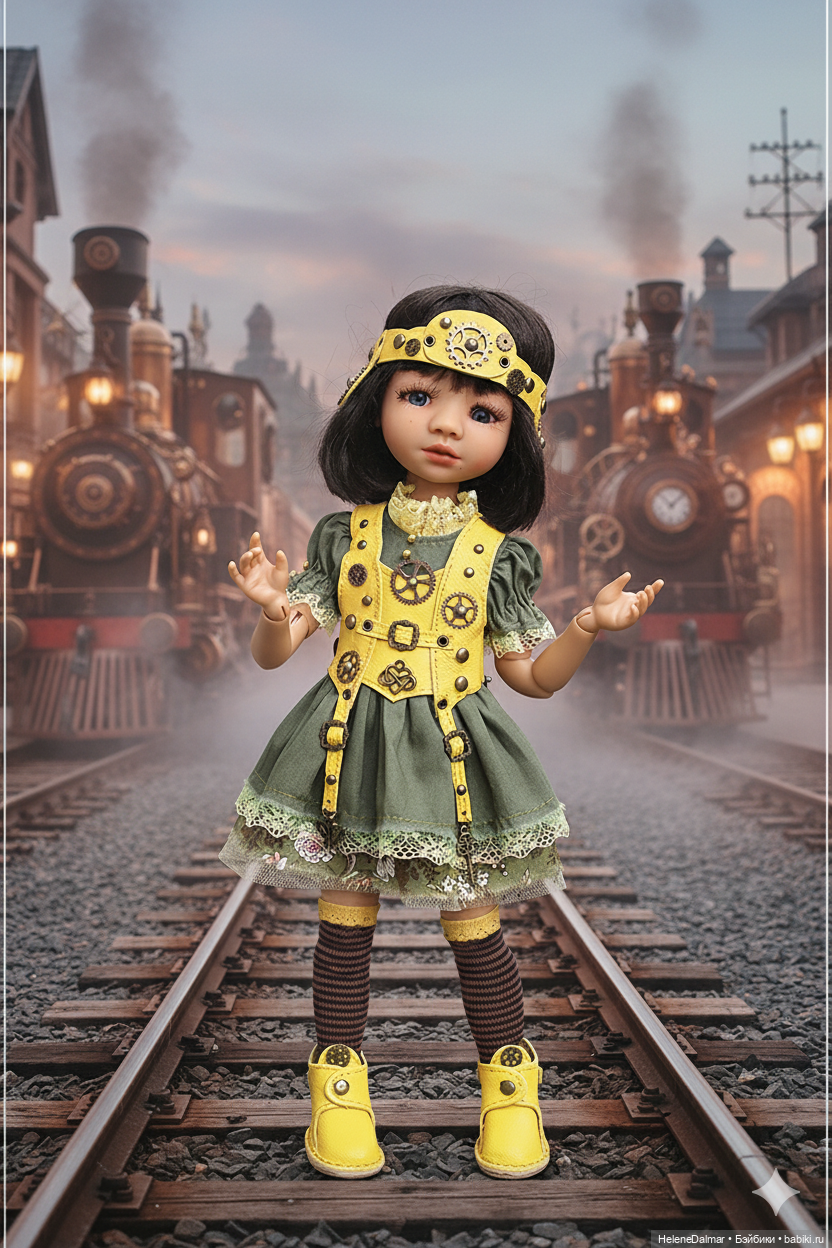 Коллекция стимпанк 20 шт — Одежда и обувь для кукол своими руками: фото (фото 5)