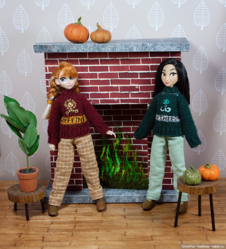 Осенняя магия — Куклы Disney Animators и Принцессы Диснея: Disney Store (фото 2)