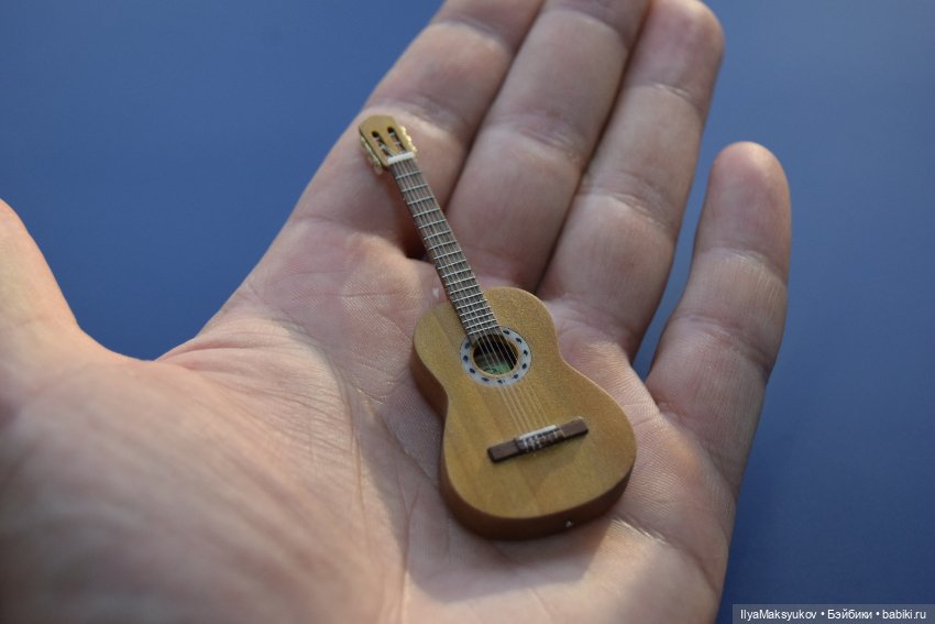 Набор для сборки классической гитары 1/12 (фото 7)